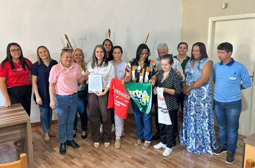  Diálogo entre Sindsaúde, trabalhadores (as) e gestão garante decreto que institui a Mesa de Negociação do SUS em Mundo Novo