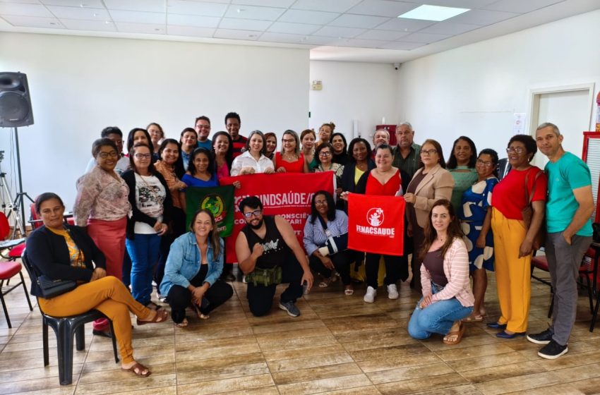  Sindsaúde promove formação política e sindical para fortalecer Controle Social