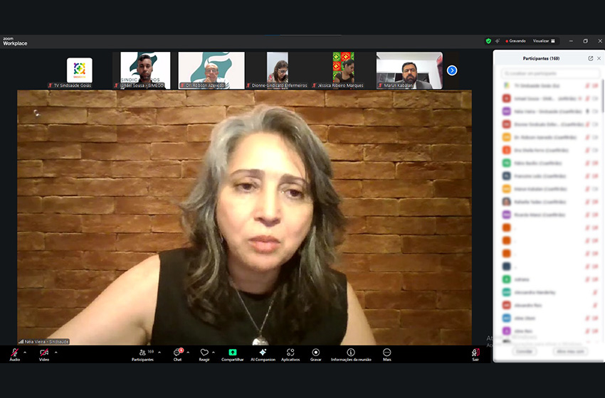  Sindsaúde/GO participa de Assembleia Conjunta Virutal dos(as) Trabalhadores(as) Credenciados(as) da Saúde de Goiânia e categoria decide suspender greve após mediação do MPGO para diálogo com a Prefeitura de Goiânia