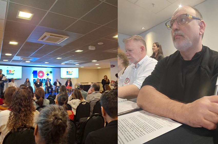  Vice-presidente do Sindsaúde e diretor da CNTSS/CUT, Ricardo Manzi, participa de encontro histórico da 100ª reunião da MNNP-SUS  