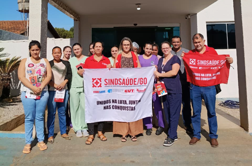  Sindsaúde atua no combate ao assédio moral e em defesa dos trabalhadores da saúde de Aragoiânia