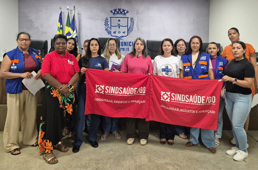  Anápolis concede titulação e progressão a servidores da saúde após cobranças do Sindsaúde