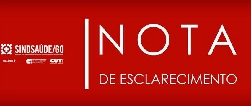  NOTA: Imposto Sindical