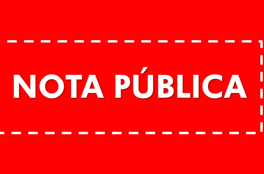 NOTA PÚBLICA