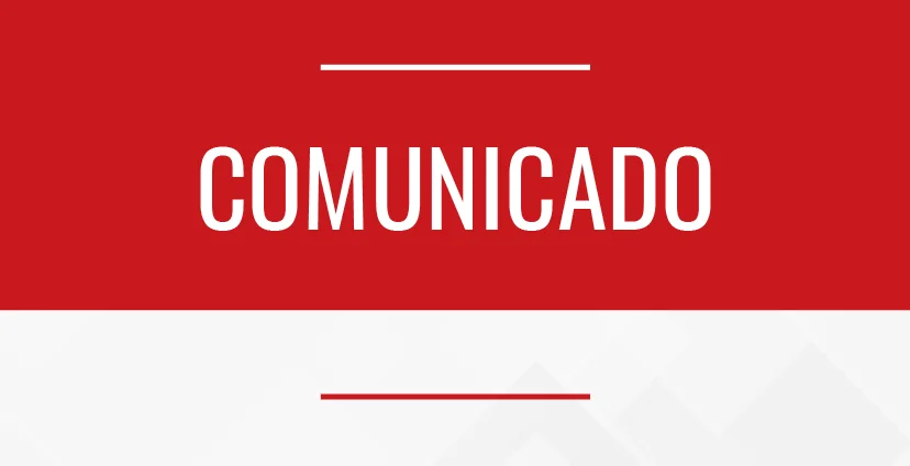  COMUNICADO