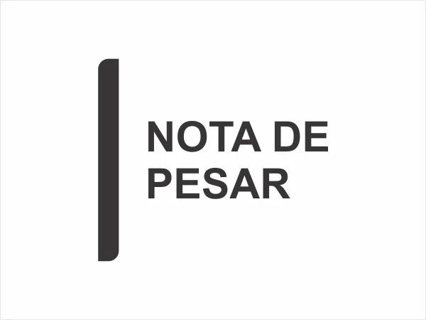  Nota de Pesar