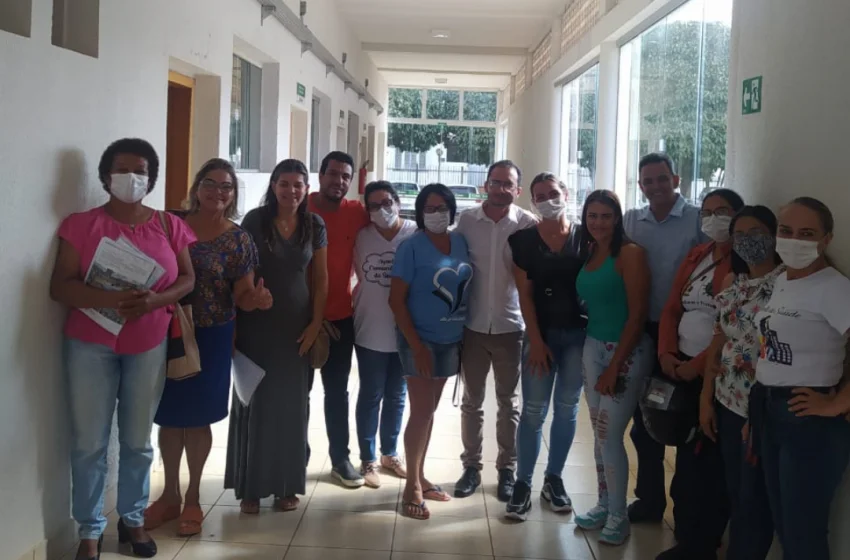  Morrinhos – Reunião com o Secretário de Saúde, discute pisos salariais