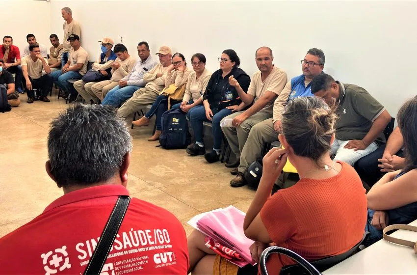  Aparecida: Sindsaúde discute alterações no projeto de lei que cria o piso salarial do ACS e ACE