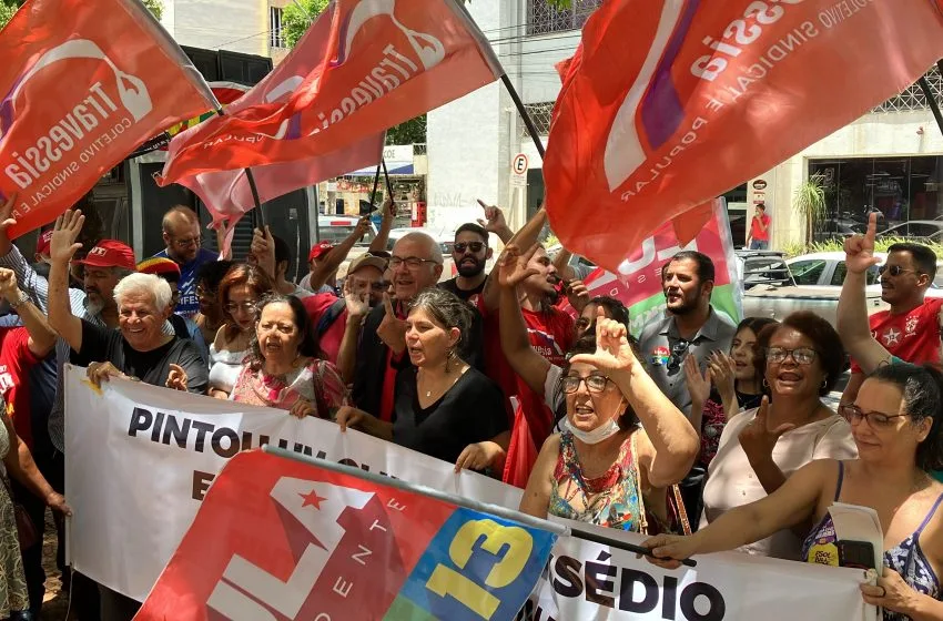  Em ato contra assédio eleitoral, Sindsaúde denuncia exonerações em Goiânia