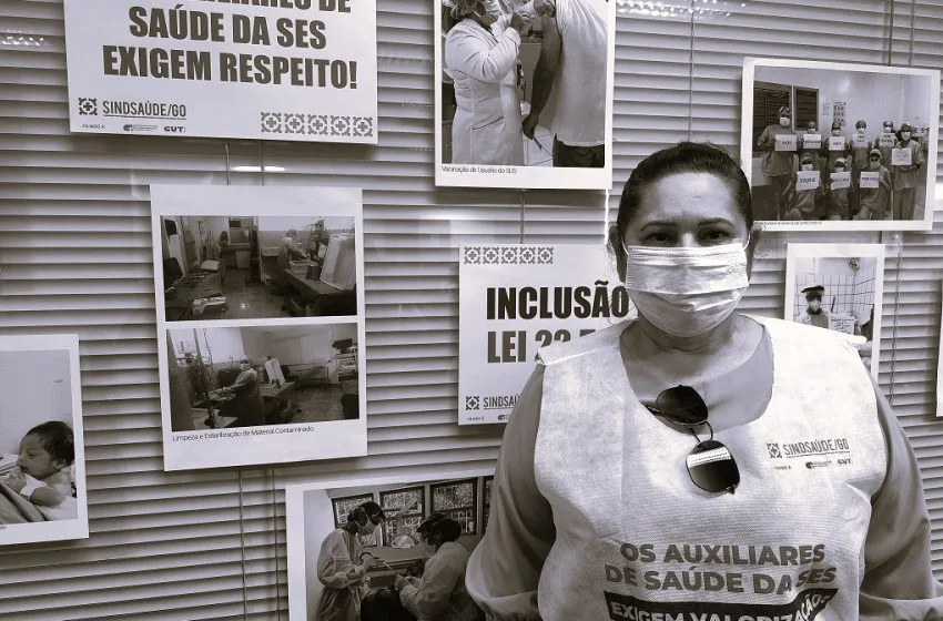  Mostra fotográfica: Auxiliares da Saúde continuam mobilizados por inclusão no plano de carreira da SES